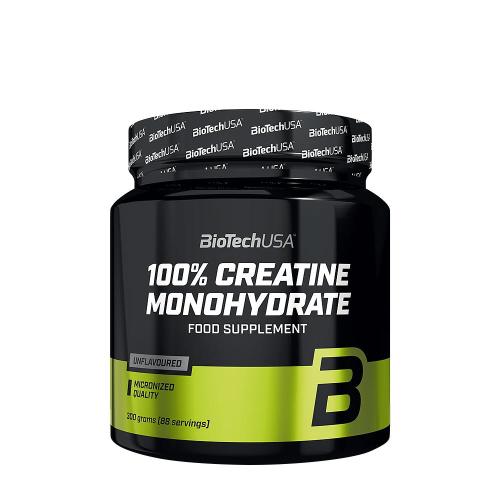 BioTechUSA 100% Micronized Creatine Monohydrate (300 g, Fără adaos de aromă)