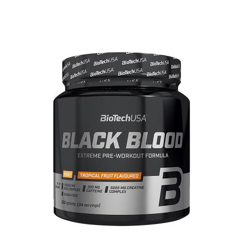 BioTechUSA Black Blood NOX+ (330 g, Fructe Tropicale)