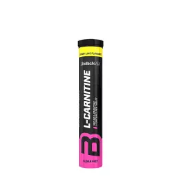   BioTechUSA L-Carnitine Effervescent tablets (20 Comprimate Efervescente, Lămâie și Lime)