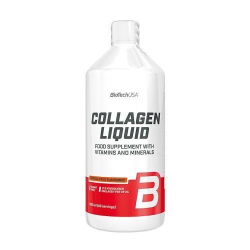 BioTechUSA Collagen Liquid (1000 ml, Fructe Tropicale)