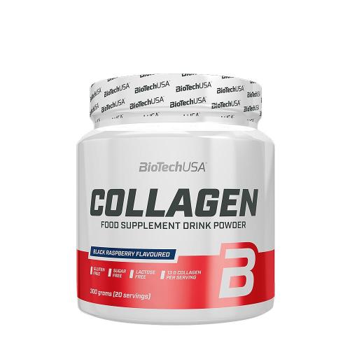 BioTechUSA Collagen drink powder (300 g, Zmeură Neagră)