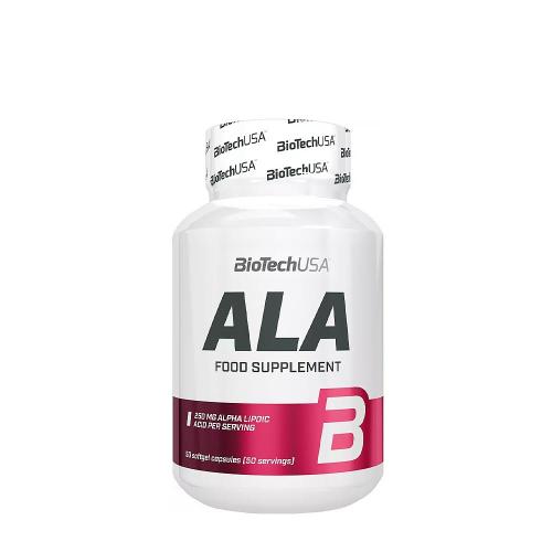 BioTechUSA ALA - 250 mg alpha lipoic acid (50 Capsule)