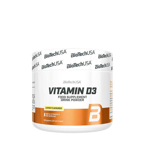 BioTechUSA Vitamin D3 Drink powder (150 g, Lămâie)