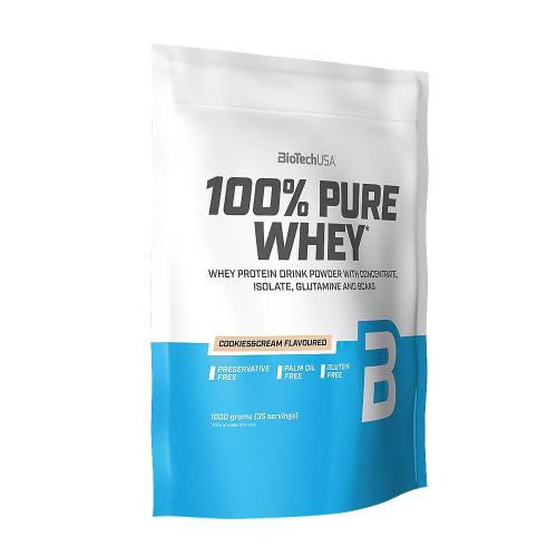 BioTechUSA 100% Pure Whey (1000 g, Biscuiți cu Ciocolată și Cremă )