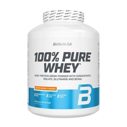 BioTechUSA 100% Pure Whey (2270 g, Caramel Sărat)