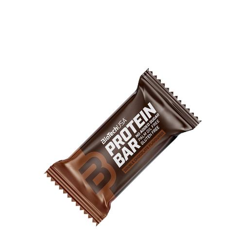 BioTechUSA Protein Bar  (35 g, Ciocolată Dublă)