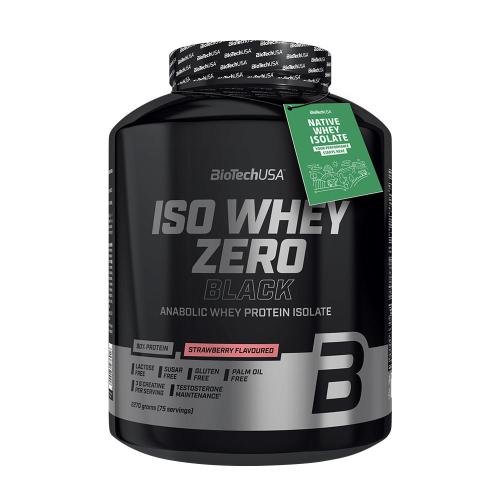 BioTechUSA Iso Whey Zero Black (2270 g, Căpșuni)