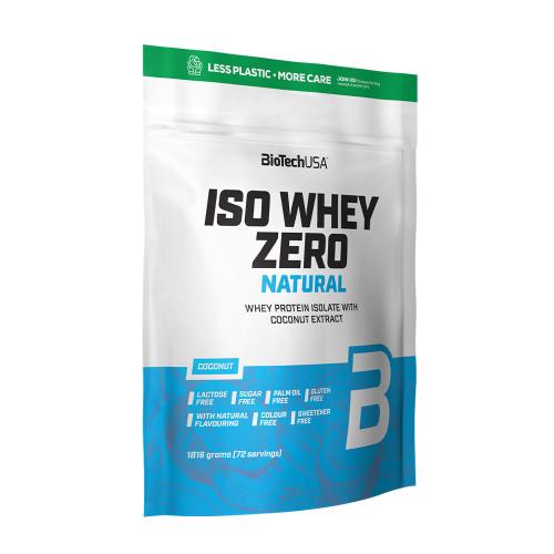 BioTechUSA Iso Whey Zero Natural  (1816 g, Cocos)