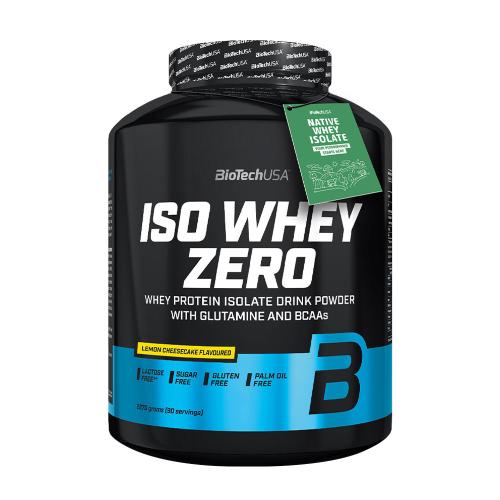 BioTechUSA Iso Whey Zero  (2270 g, Cheesecake cu lămâie)