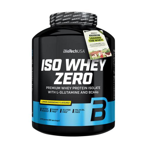 BioTechUSA Iso Whey Zero  (2270 g, Cheesecake cu lămâie)