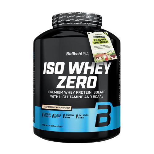 BioTechUSA Iso Whey Zero  (2270 g, Biscuiți cu Ciocolată și Cremă )