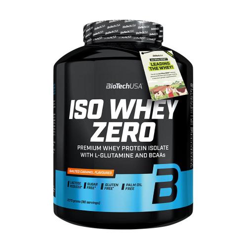 BioTechUSA Iso Whey Zero  (2270 g, Caramel Sărat)