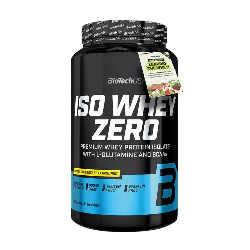 BioTechUSA Iso Whey Zero  (908 g, Cheesecake cu lămâie)