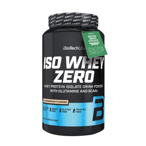 BioTechUSA Iso Whey Zero  (908 g, Biscuiți cu Ciocolată și Cremă )