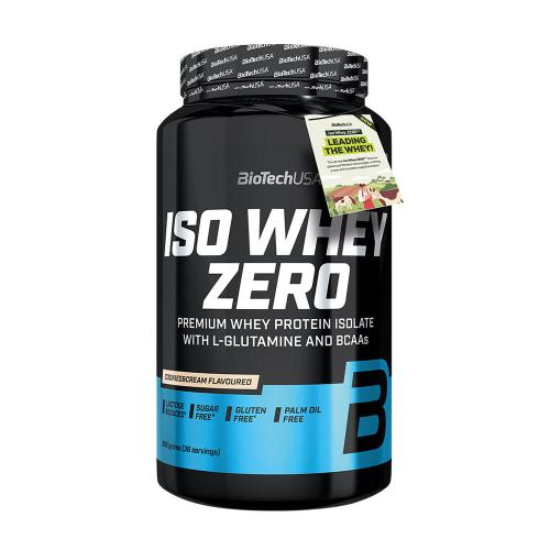 BioTechUSA Iso Whey Zero  (908 g, Biscuiți cu Ciocolată și Cremă )