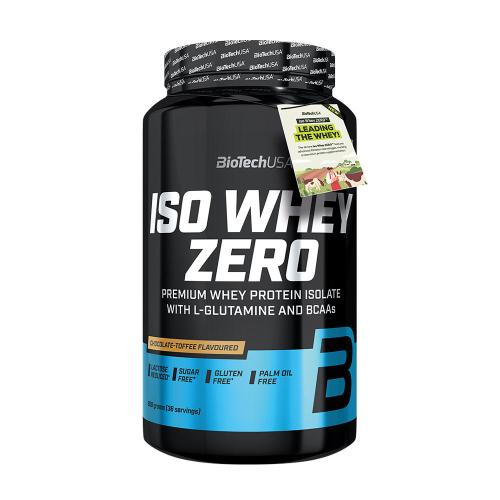 BioTechUSA Iso Whey Zero  (908 g, Ciocolată-Toffee)