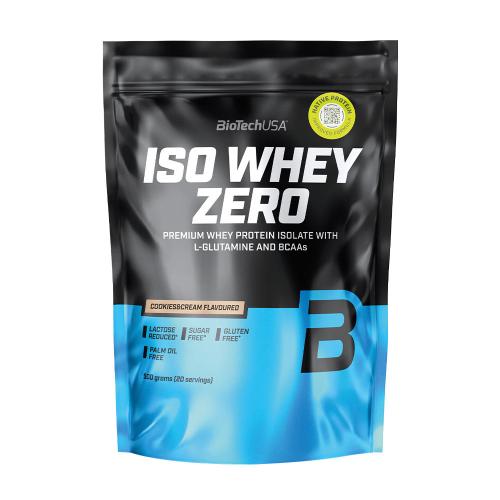 BioTechUSA Iso Whey Zero  (500 g, Biscuiți cu Ciocolată și Cremă )