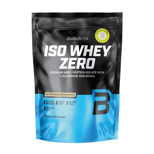 BioTechUSA Iso Whey Zero  (500 g, Ciocolată Albă)