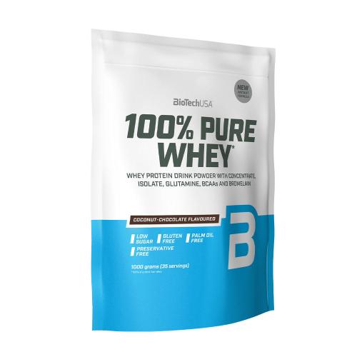 BioTechUSA 100% Pure Whey (1000 g, Cocos cu Ciocolată)