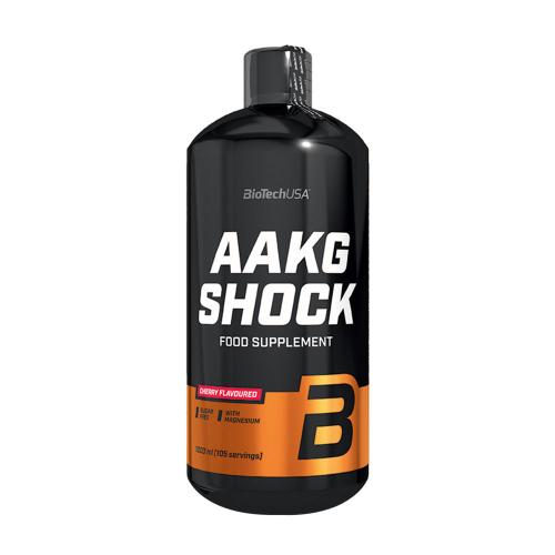 BioTechUSA AAKG Shock (1000 ml, Cireșe)