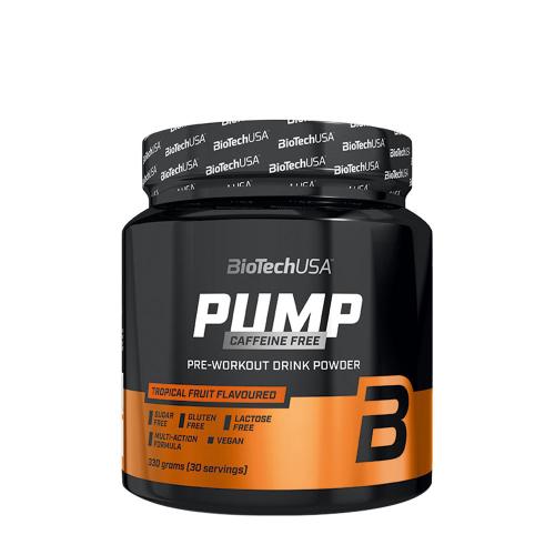 BioTechUSA Pump Caffeine Free (330 g, Fructe Tropicale)