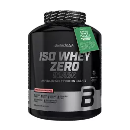 BioTechUSA Iso Whey Zero Black (1816 g, Căpșuni)