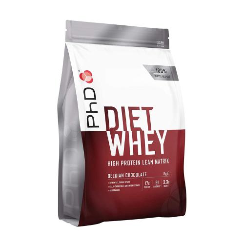 PhD Diet Whey (1000 g, Ciocolată Belgiană)