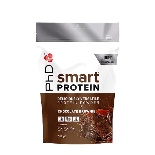 PhD Smart Protein (510 g, Brownie cu Ciocolată)
