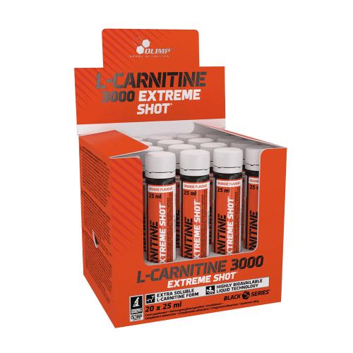 Olimp Sport L-Carnitine 3000 Extreme Shot (20 x 25ml, Portocale)