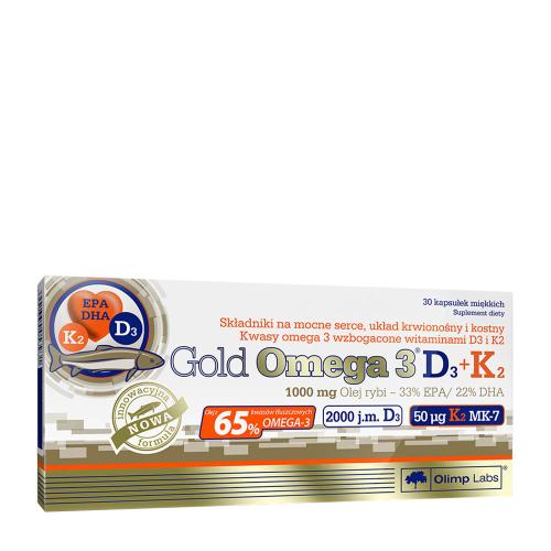 Olimp Labs Gold Omega 3 D3 + K2 (30 Capsule)