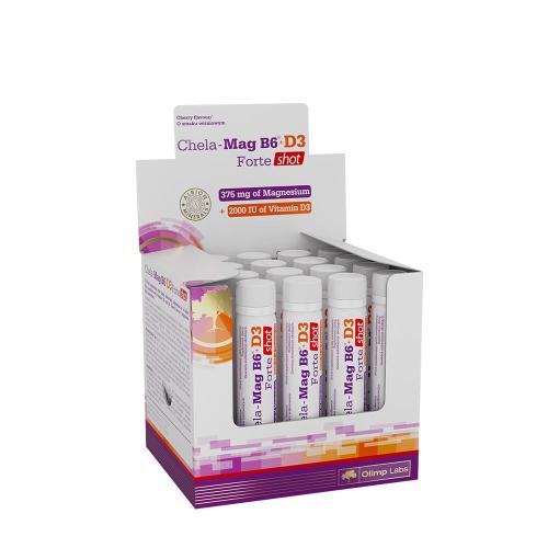 Olimp Labs Chela Mag B6+D3 Forte shot (25 ml, Cireșe)