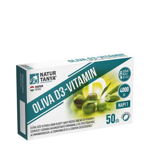 Natur Tanya Olive D3-Vitamin - 4000 IU (50 Capsule moi)