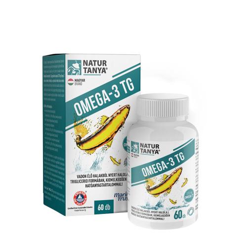 Natur Tanya Mega Omega-3 - Wild Fish Oil (60 Capsule moi)