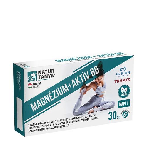 Natur Tanya Vegan Magnesium Active B6 (30 Capsule)