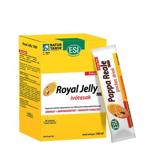 Natur Tanya ESI® Royal Jelly - 1000 mg of fresh ROYAL JELLY in a liquid pouch (16 băutori)