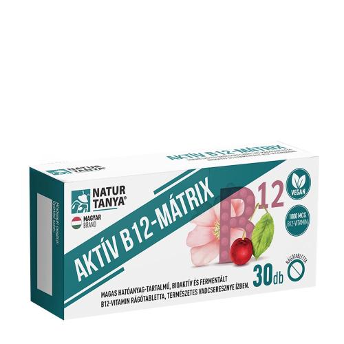 Natur Tanya Active B12 Matrix (30 Comprimate masticabile, Cireșe sălbatice)