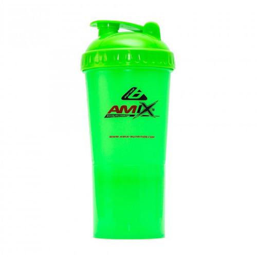 Amix Shaker Monster Bottle Color (600 ml, Verde)