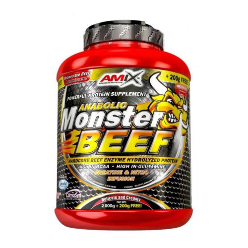 Amix Anabolic Monster Beef (2200 g, Căpșuni și Banane)