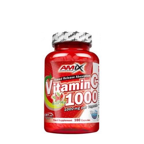 Amix Vitamin C 1000 mg with Rose Hips (100 Capsule)