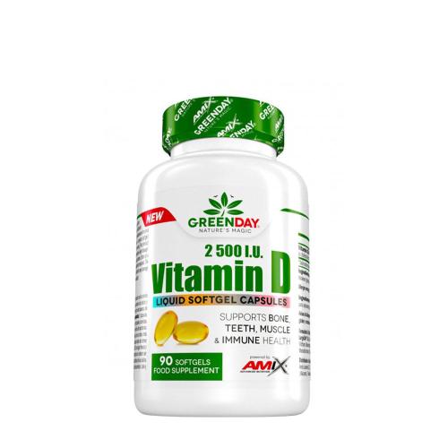 Amix GreenDay® Vitamin D3 (90 Capsule moi)