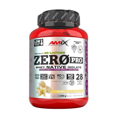 Amix ZeroPro Protein (1000 g, Ciocolată Albă Dublă)