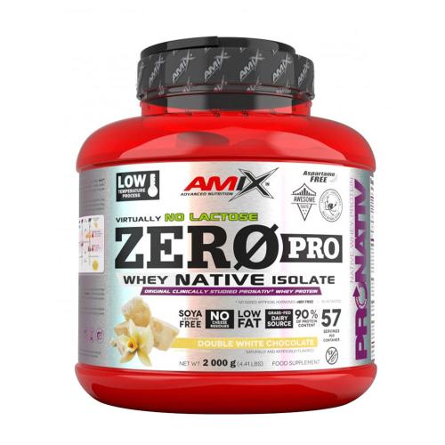 Amix ZeroPro Protein (2000 g, Ciocolată Albă Dublă)
