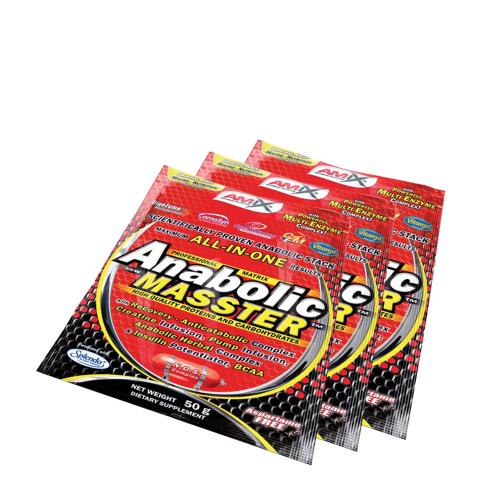 Amix Anabolic Masster™ Sachets (20 x 50g, Ciocolată)