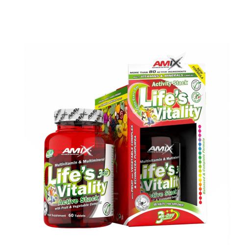 Amix Life's Vitality Active Stack (60 Comprimate)