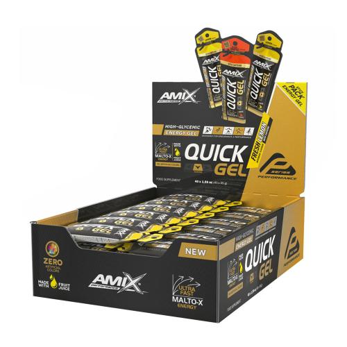 Amix Performance QUICK Energy Gel (40 x 45g, Lămâie)