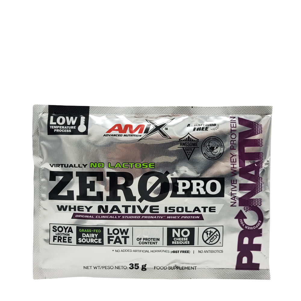 Amix Pro Zero Pro Whey Native Isolate Protein Sample Zero