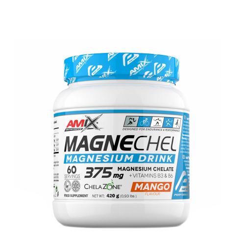 Amix Băutură de chelat de magneziu de performanță - Performance Magnesium Chelate Drink (420 g, Mango)