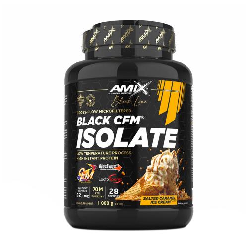 Amix Linie neagră Linie neagră CFM Izolați - Black Line Black CFM Isolate (1000 g, Înghețată cu Caramel Sărat)