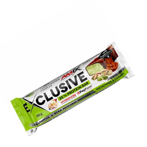 Amix Exclusive Protein Bar (85 g, Pistachios & Caramel)