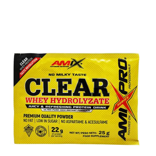 Amix Hidrolizat de zer limpede - Clear Whey Hydrolizate (22 g, Portocală și ghimbir)